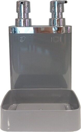 Primanova Viva 2li Sıvı Sabunluk Süngerlikli Gri