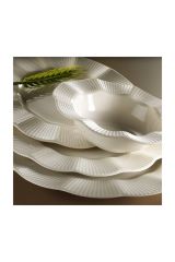 Milena 24 Parça 6 Kişilik Krem Yemek Seti