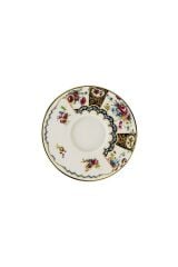 Sandro Moreno 1453 Antik Rose Double Geometrik Gold 12 Parça 6 Kişilik Kahve Fincan Takımı 120 ml