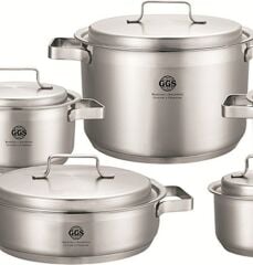 Ggs Solingen Profiline 3000 - 10 Parça Çelik Tencere Seti