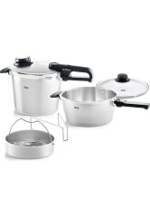 Fissler Vitavit Premium Mat 6+3,5 Litre Düdüklü Tencere Set
