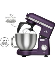 Karaca Mastermaid Chef Pro Çift Kollu Stand Mikser Grape Purp 1750 W