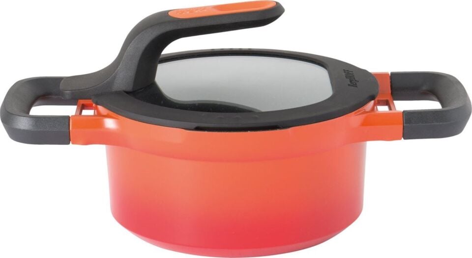 Berghoff Gem Stay Cool Soft Orange Tencere 24 Cm