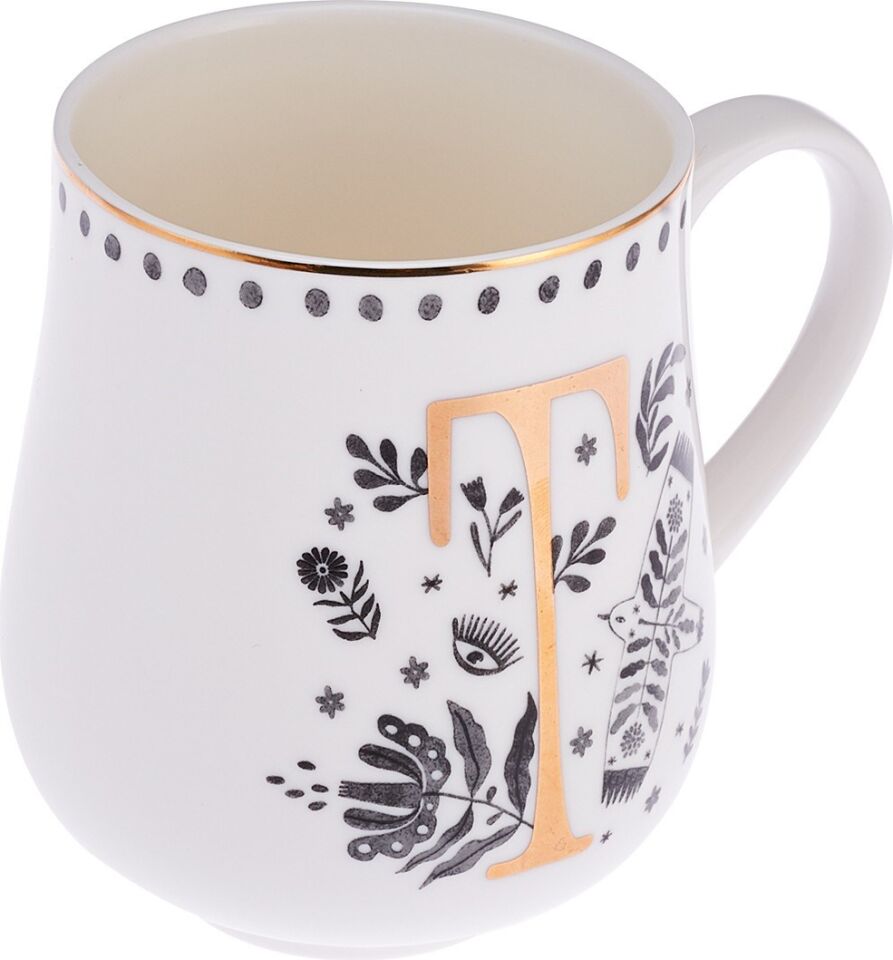 Emsan Artisan T Letter New Bone Kupa 220 Ml