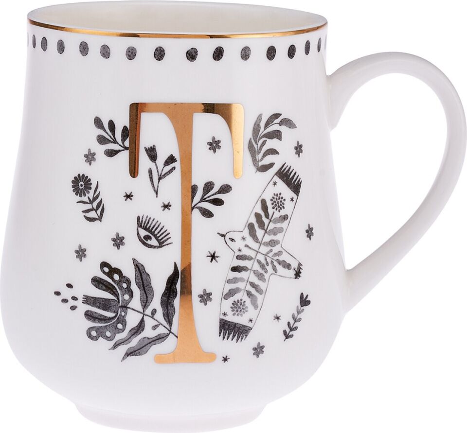 Emsan Artisan T Letter New Bone Kupa 220 Ml