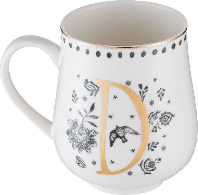 Emsan Artisan D Letter New Bone Kupa 220 Ml