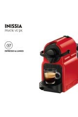 Nespresso C40 Inissia Espresso Kahve Makinesi, Kırmızı