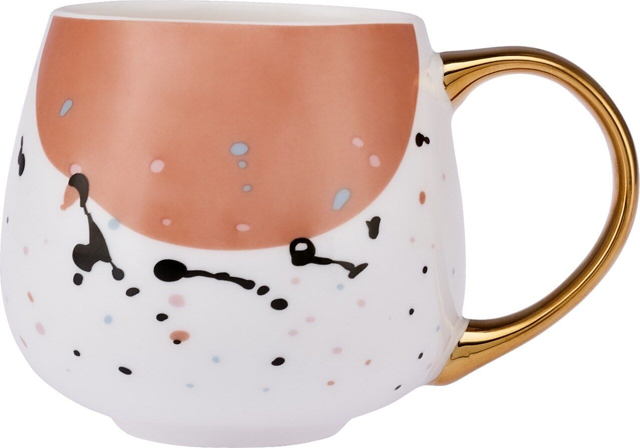 Emsan Watercolor Kupa 380 Ml Bej