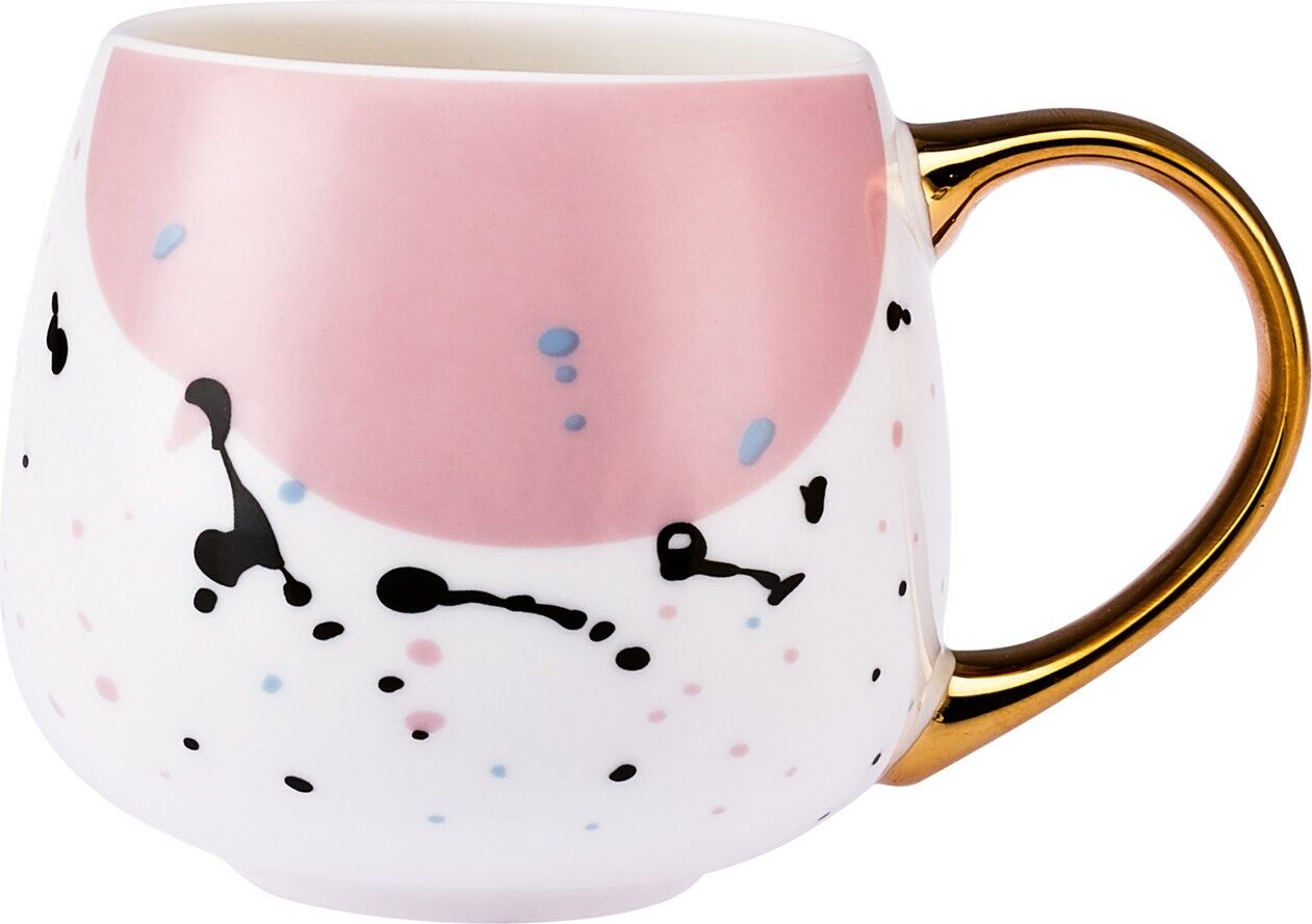 Emsan Watercolor Kupa 380 Ml Pembe