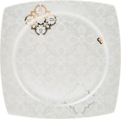 Karaca Goldies 57 Parça 12 Kişilik Kare Porselen Yemek Takımı