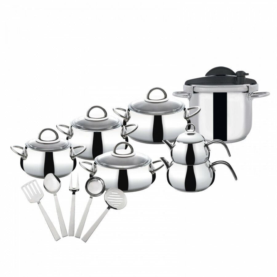 Emsan Everest Forever İndüksiyon Tabanlı 18 Parça Çeyiz Seti