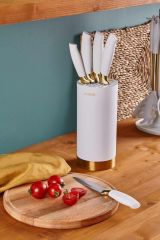 Neva N3241 Lilyum Gold Silindir 6 Lı Bıçak Seti