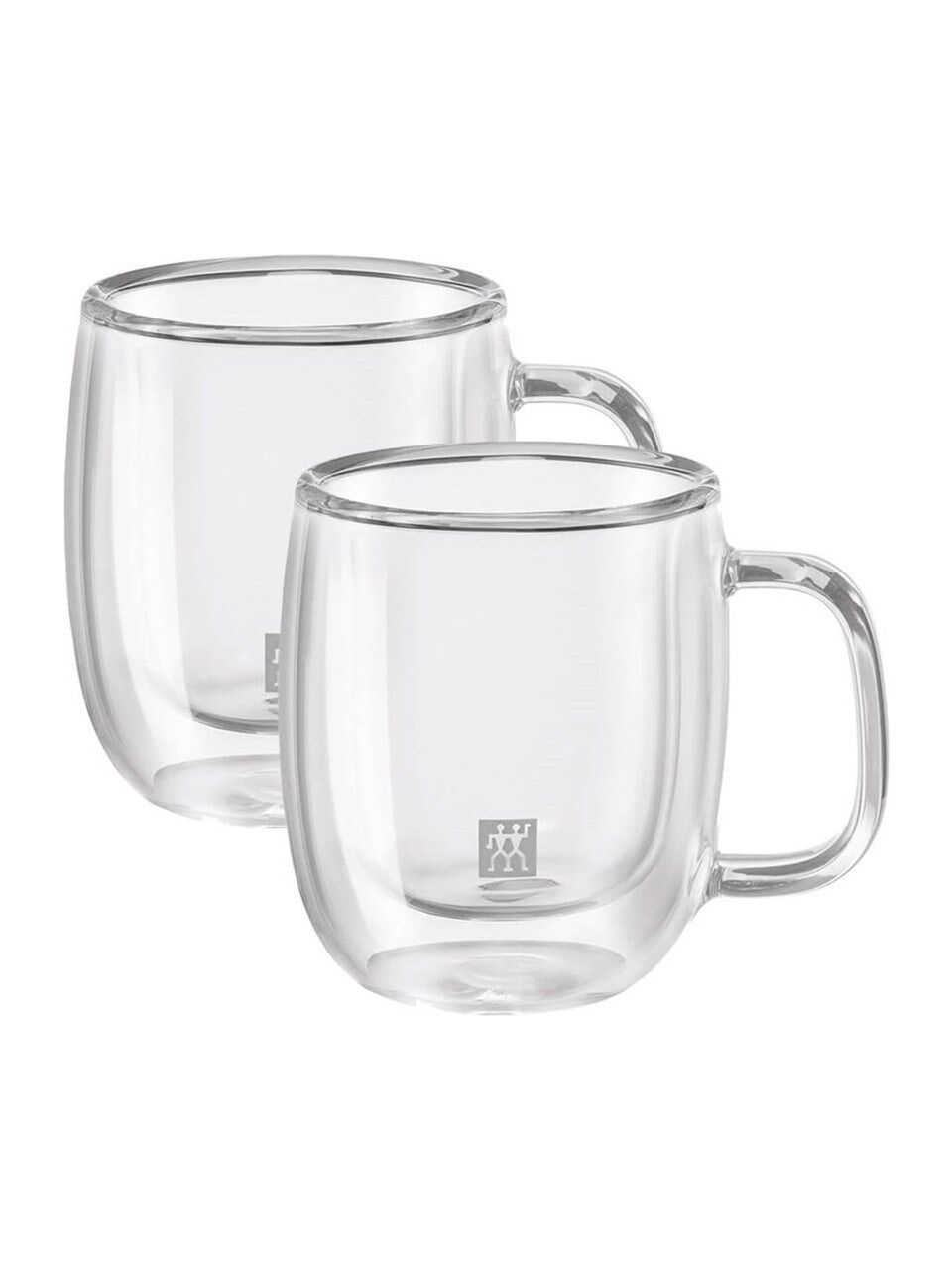 Zwilling Çift Camlı Kulplu 2'li Espresso Bardak Seti - 80 Ml