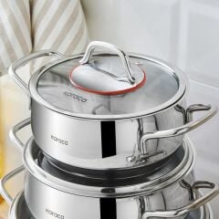 Karaca Aida 15 Parça Çelik Çeyiz Seti