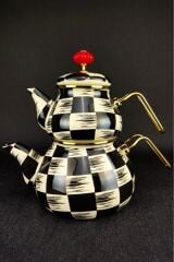 Qualita King Tombul Emaye Çaydanlık Dama – XAP-22-0232/6