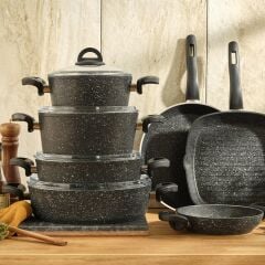 Karaca Dark Stone Bio Granit 24 cm Tencere