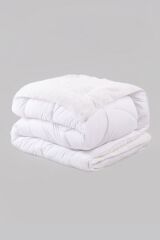 Tek Kişilik Sherpa Yorgan 155x215 Beyaz