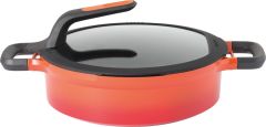 Berghoff Gem Stay Cool Soft Orange Pilav Tenceresi 26 cm